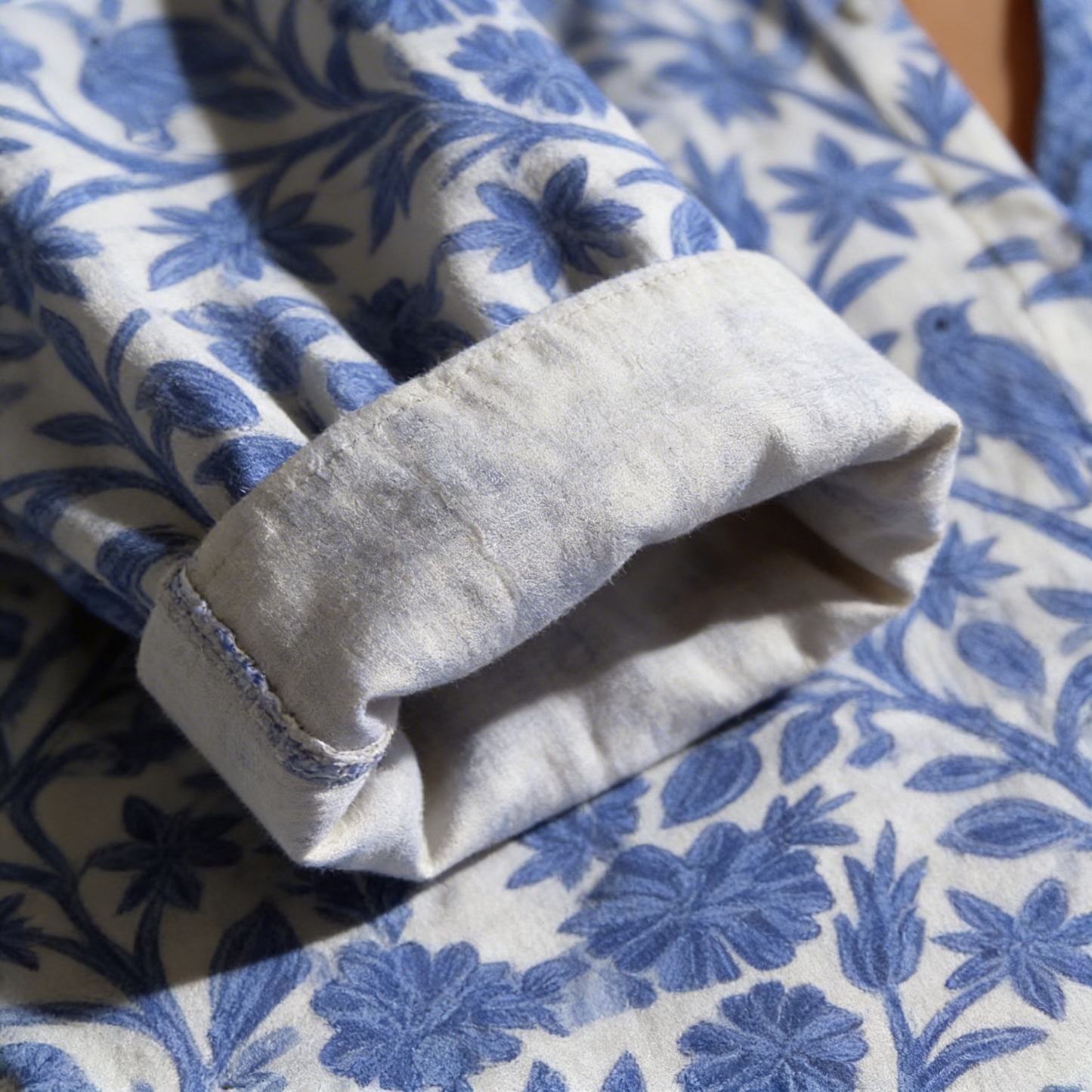 Federike| Blusa de jardín azul