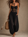 Laia | Mono halter con encaje fluido