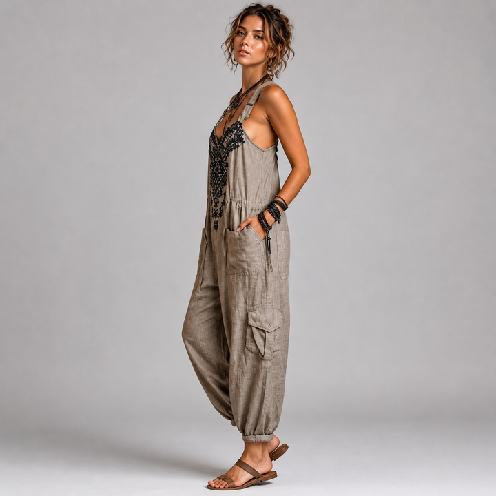 Mono bohemio bordado
