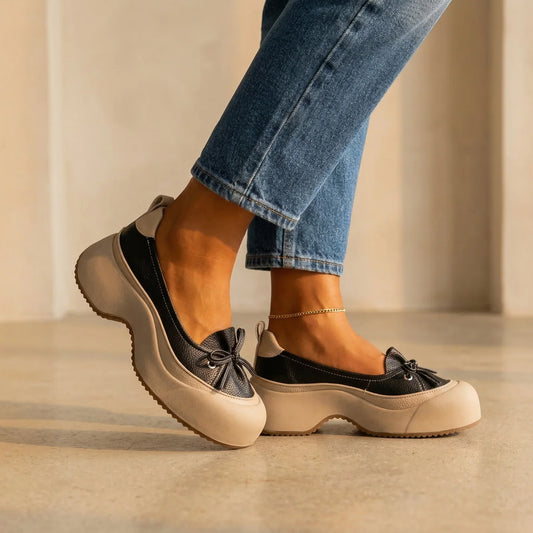 Luma Bella - Zapatos acolchados sin cierre