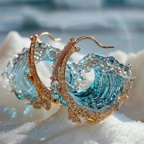 Pendientes Ocean