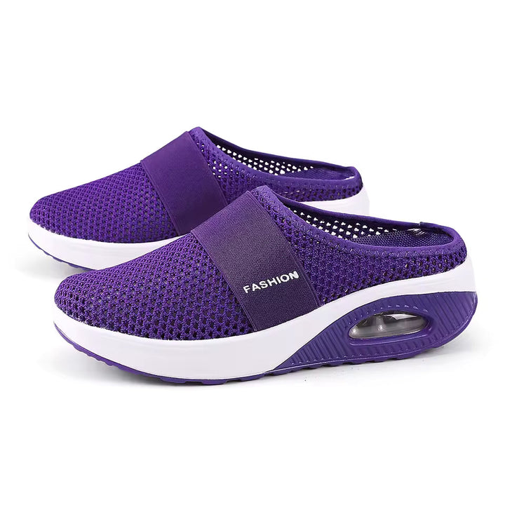 Nerea - Zapatillas ortopédicas de malla transpirable